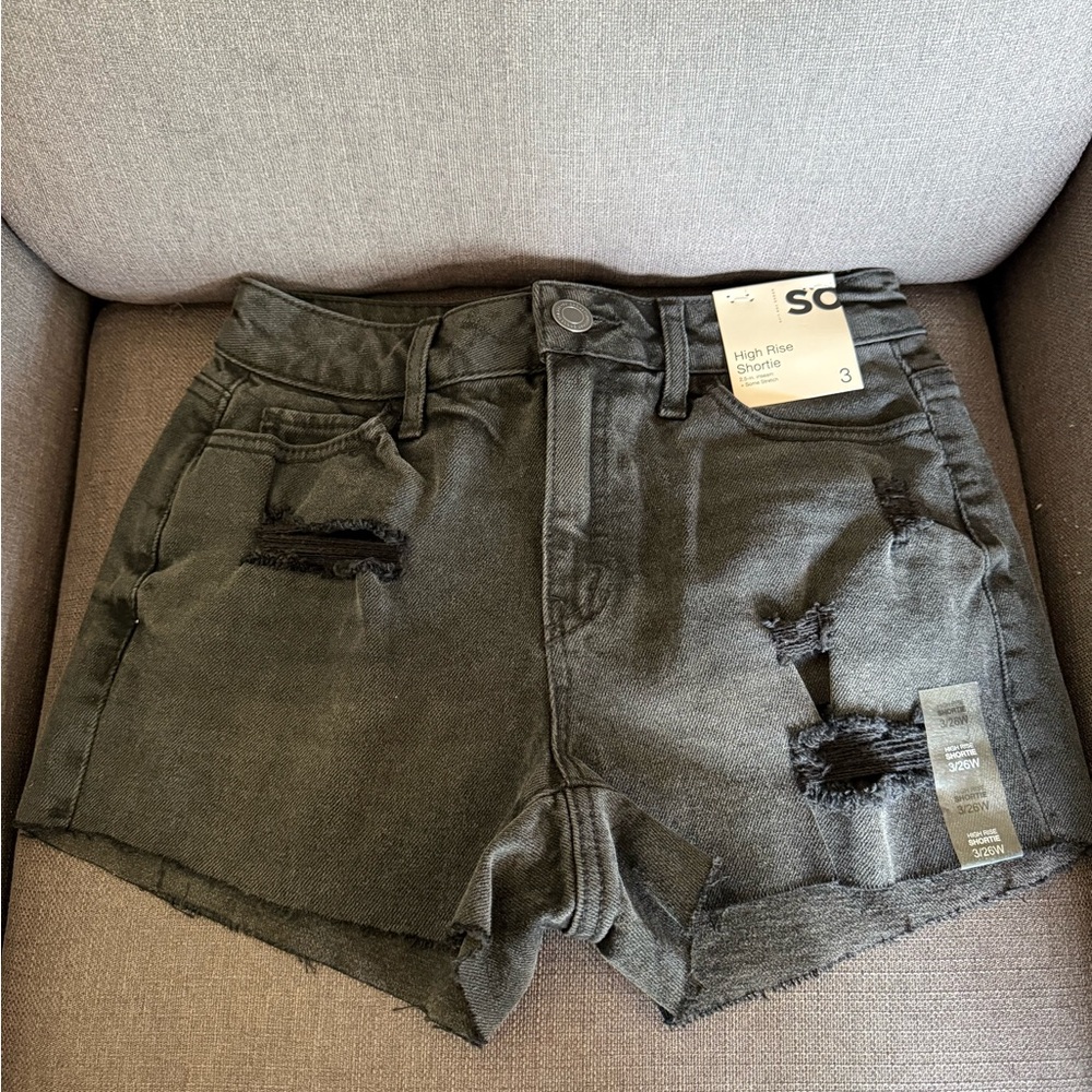 So Shortie Jean Shorts 3 Women High Rise